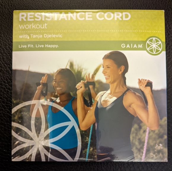 GAIAM Media Resistance Cord Workout Dvd Poshmark